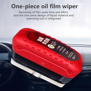 Car glass oil film stain remover windows 120ml windshield film removal brush caeudeyvn