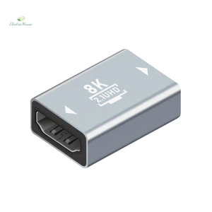 UV00I -Bộ Chuyển Đổi 2.1 Nữ Sang Nữ Bộ Chuyển Đổi Nối Dài Giao Diện Cáp Video 60HZ Bộ Mở Rộng 8K Cho TV Box HDTV mới
