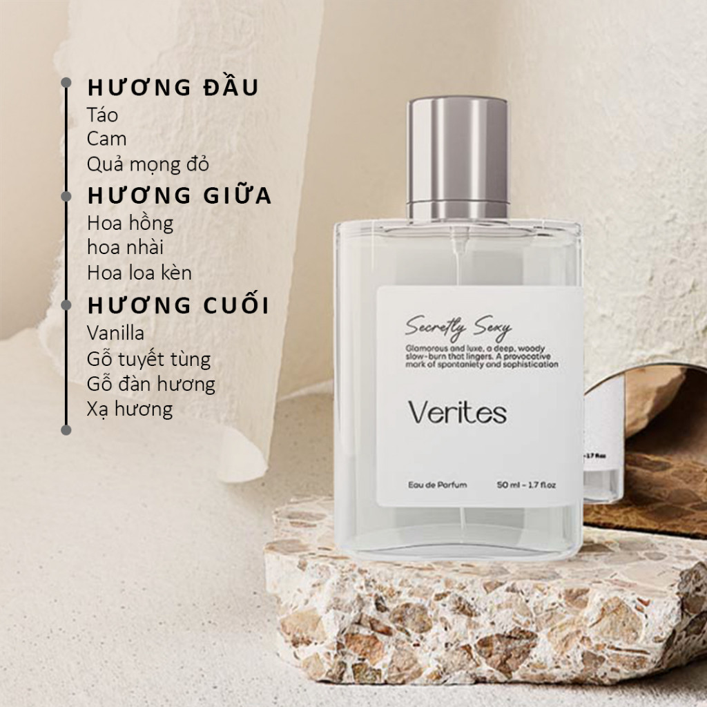 Ảnh Nước hoa Nữ VERITES Secretly Sexy Lôi cuốn, Quyến rũ, Gợi cảm 50ml 2