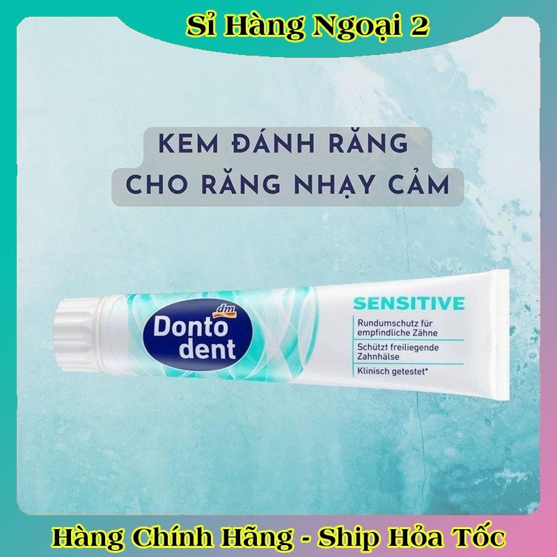 Kem đánh răng Dontodent 125ml- Nội địa Đức