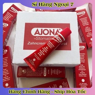 [ Mẫu mới nhất] KEM ĐÁNH RĂNG AJONA TUÝP 25ML LOẠI BỎ CAO VÀ CHỐNG VIÊM LỢI- NỘI ĐỊA ĐỨC