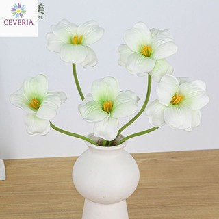 Mô phỏng hoa tulip không lá nở từ cao su non dài 30 cm, CEVERiA