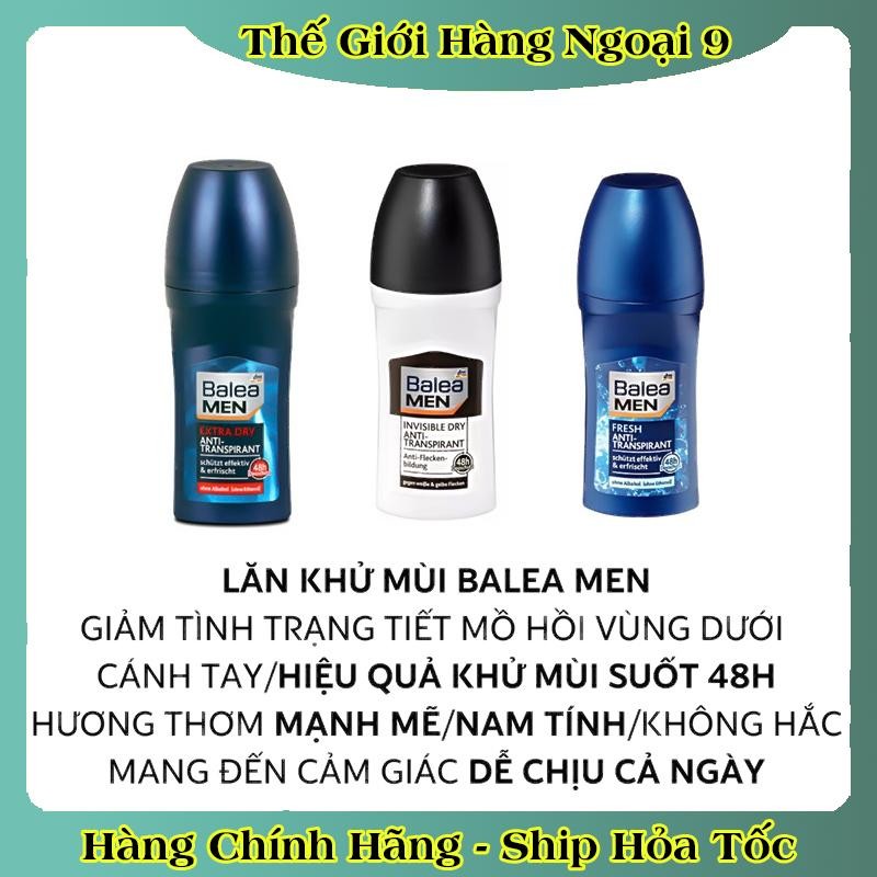 [Hàng nội địa Đức] Lăn khử mùi Balea men của Đức