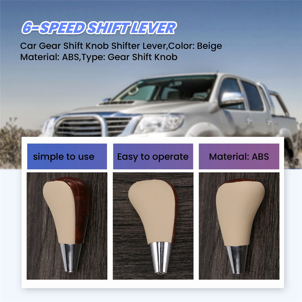 Xe tự động Gear Shift Knob Lever Shifter Stick cho / Fortuner Crown Land Cruiser