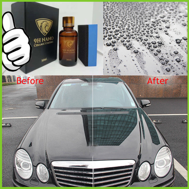 Gwen 9H Nano Hydrophobic Ceramic Coating Car Polish Bảo vệ tự động