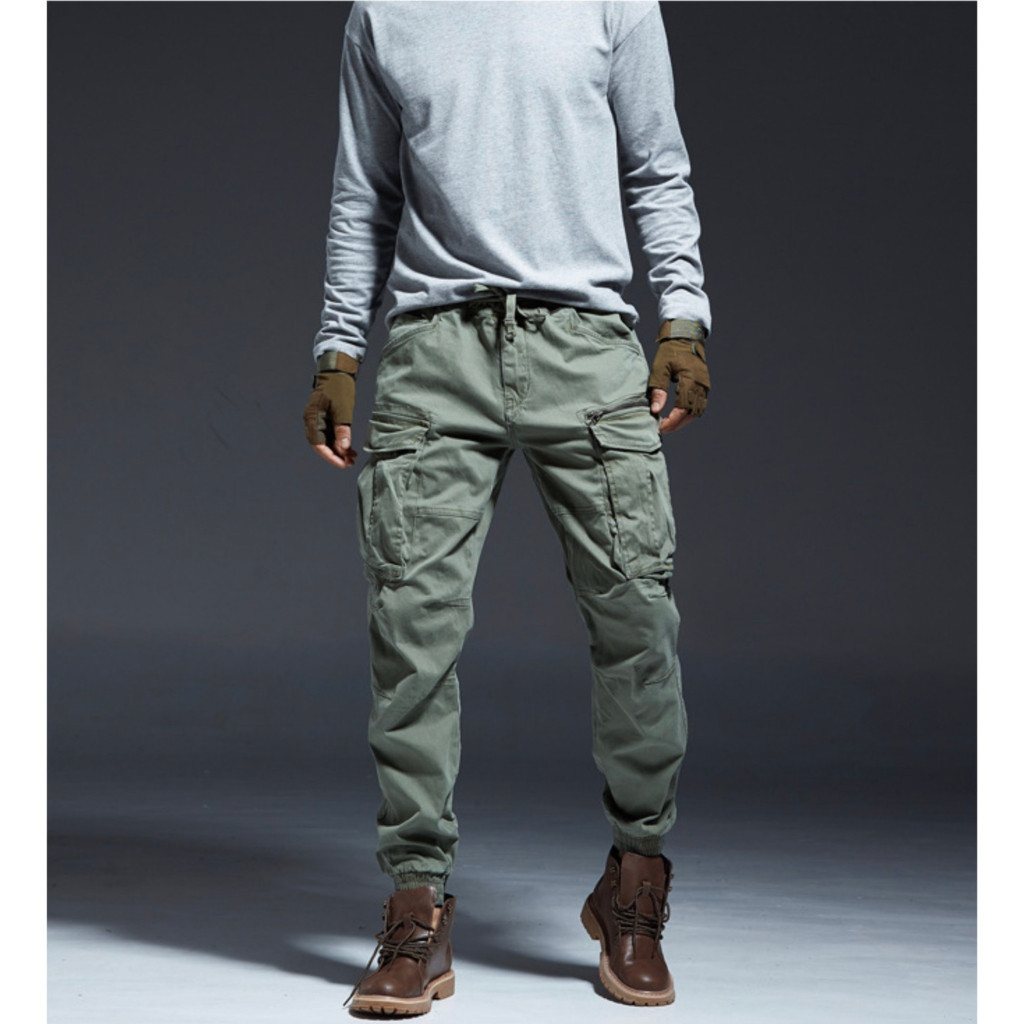 Quần jogger phong cách Retro_dã ngoại_du lịch