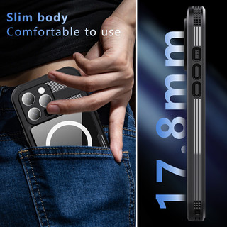 ốp lưng 16 promax chống nước IP68 Waterproof Shockproof Magnetic Case For iPhone 16 Pro Max Plus Cover Diving Underwater Swim Outdoor Sports