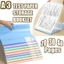 Thư mục tập tin BEABOUT A3, Sách lưu trữ giấy kiểm tra chống nước 20 / 30 / 40 trang, Túi đựng hồ sơ chống bẩn dung lượng lớn chất lượng cao Văn phòng trường học