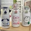 Bình Nước Giữ Nhiệt Bằng Thép Không Gỉ 304 Thiết Kế Vuốt Gấu Dễ Thương
