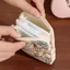 Túi đựng băng vệ sinh CATIYAHA, Túi đựng mỹ phẩm đa năng dung tích lớn, Hộp đựng cáp dữ liệu Mini PVC