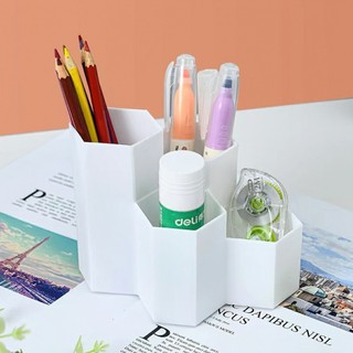 Hộp đựng bút hình lục giác tổ ong-Hộp lưu trữ máy tính để bàn sáng tạo ALINE