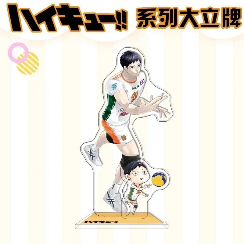 Haikyuu 10th Acrylic Đứng Miya Atsumu Hình Sakusa Kiyoomi Hiển Thị Anime Hàng Bộ Sưu Tập Trang Trí Bàn Trang Trí
