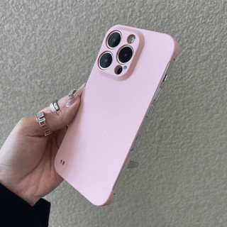 Ốp điện thoại không viền siêu mỏng màu xám bạc cao cấp cho iPhone16 15 14 13 12 11 Pro MAX IXS MAX XR XS 7 8 Plus chống sốc bảo vệ camera phía sau chống rơi