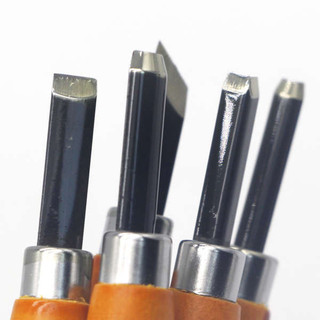 Nhật Bản ESSION Gỗ Khắc Dao Sinh Viên In Khắc Tay Bộ Dao Chế Biến Gỗ Cao Su Tem Con Dấu Miệng Tròn Nhỏ Đầu Phẳng Đầu Tam Giác Chữ v Góc Con Dấu Dao Khắc Dao Gỗ Khắc Dao Dụng Cụ Dao