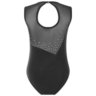 Yhong Bé Gái Không Tay Thể Dục Leotards Lấp Lánh Múa Ba Lê Unitards Biketards Activewear