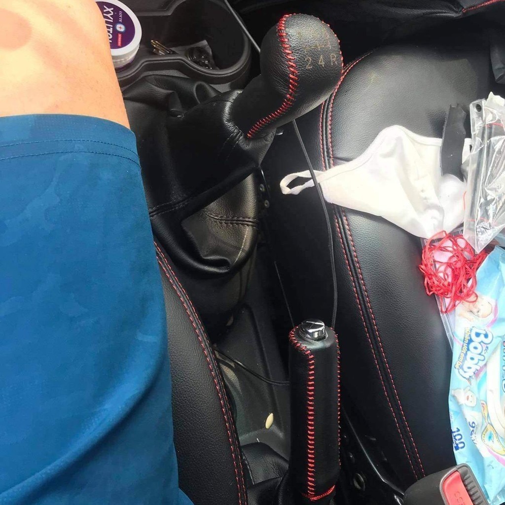 Bọc Cần Số, Tay Phanh xe CHEVROLET SPARK AT và MT... Da nhập khẩu, khâu thủ công