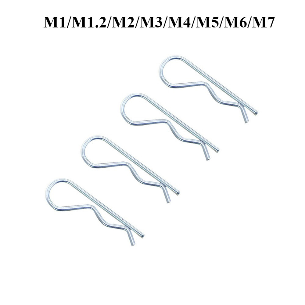[Fgh-vn1] Chốt chẻ chữ R,B mạ kẽm /Chốt chặn đầu M1.0 / M1.2 / M2 / M3 ...