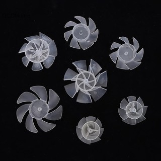 Gcdhome 1 Lưỡi 7 Lưỡi Quạt Nhựa Đường Kính Ngoài 35mm / 42mm / 50mm / 65mm Lưỡi Quạt Làm Mát Bằng Nhựa Cho Máy Sấy Tóc HOT