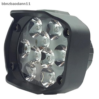 [Bbnzdd] Đèn Pha Xe Máy 9 LED 6W DC12V Điểm Siêu Sáng Trắng Đèn Làm Việc Xe Đạp BVAH