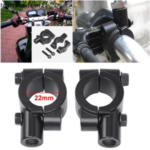Tay Lái Chiếu Hậu Xe Máy Gương Gắn Giá Đỡ Adapter Kẹp Nóng Nóng Xe Máy Phía Sau Tay Cầm Gương Gắn Giá Đỡ Adapter Kẹp Tay cầm chiếu hậu xe máy mới