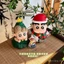 Crayon xiaoxin làm bằng tay Cây giáng sinh hướng dương nhỏ người tuyết xiaoxin búp bê dễ thương con rối trang trí máy tính để bàn quà tặng cho phụ nữ
