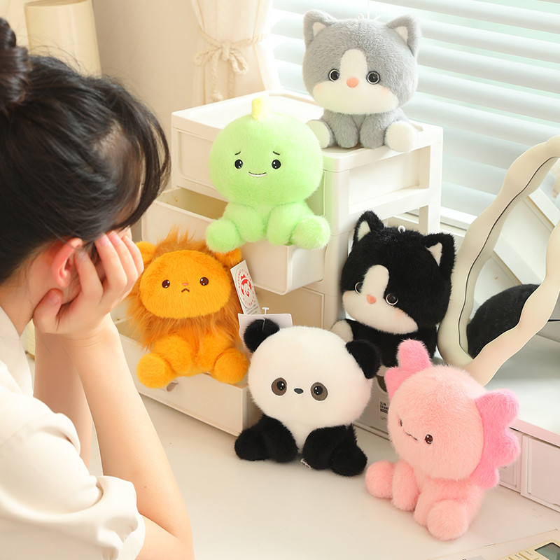 Kawaii Động Vật Sang Trọng Đồ Chơi Thỏ Dễ Thương Chó Sư Tử Cáo Gấu Trúc Sang Trọng Búp Bê Vui Nhộn Lợn Mèo Cừu Salamander Đồ Chơi Nhồi Bông Mềm Đồ Chơi Cho Bé Trang Trí Máy Tính Để Bàn Búp Bê Bé Gái Quà Tặng Sinh Nhật Quà Tặng Giáng Sinh COD