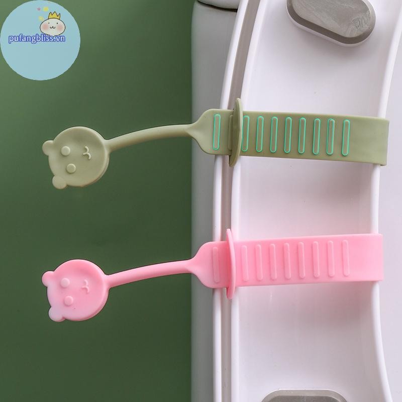 Pufangbliss Di Động Nắp Bồn Cầu Nâng Ghế Vệ Sinh Tránh Chạm Vào Nắp Bồn Cầu Tay Cầm Lifg Uncovered Phụ Kiện Phòng Tắm VN