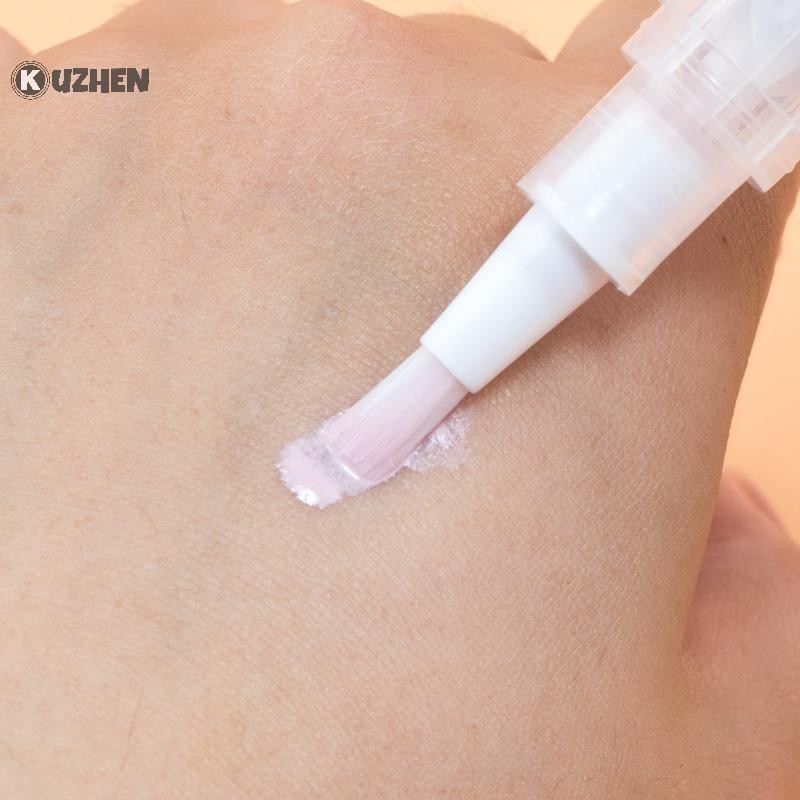 Kuzhen 7ml Đáy ép Rotag Bút chân không Du lịch Chai rỗng Bàn chải tái sử dụng / Silicone / Bút chân không đầu bóng cho nền lỏng HOT