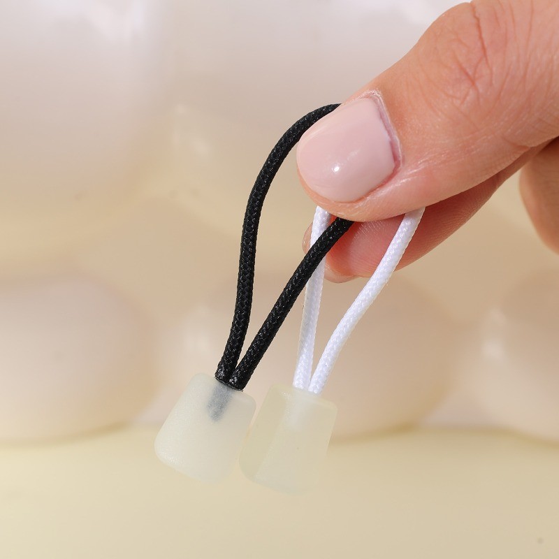 Dây đuôi khóa kéo vuông nhỏ phát sáng cao cấp - Thay thế được - Phụ kiện đa năng