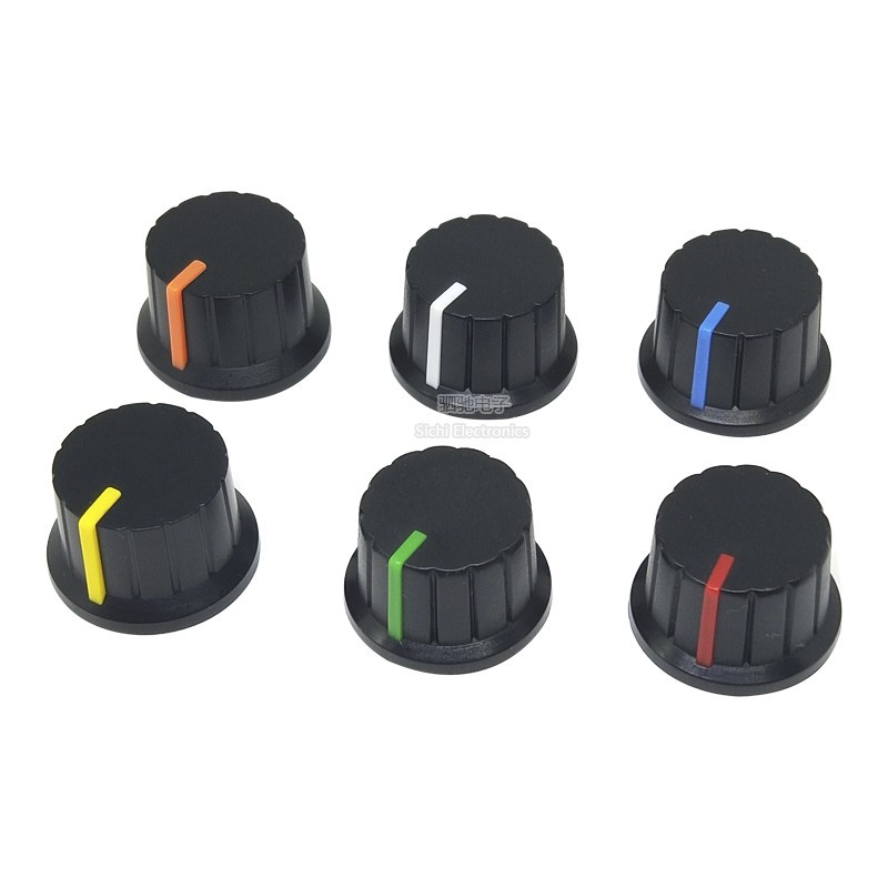 Núm nhựa hai màu 24x15mm, nắp núm, trục Torx, loại núm ống hút