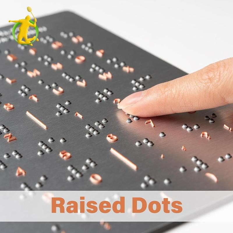 Bảng chữ cái chữ Braille Học bảng chữ nổi cho học sinh Người lớn mù