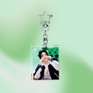 GC9 ATEEZ Móc Khóa Mini Album VÀNG GIỜ Phần 3 Acrylic Mặt Dây Chuyền Túi Phụ Kiện Ngôi Sao Ngoại Vi CG9