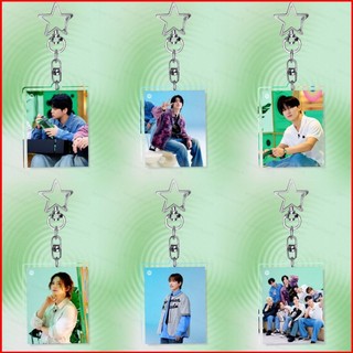 GC9 ATEEZ Móc Khóa Mini Album VÀNG GIỜ Phần 3 Acrylic Mặt Dây Chuyền Túi Phụ Kiện Ngôi Sao Ngoại Vi CG9