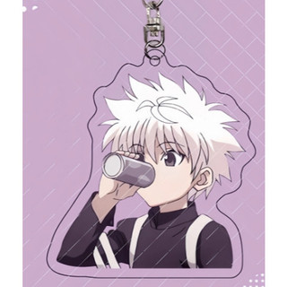 Móc khóa chibi anime đầu to Killua Zoldyck - hiatusxhiatus thợ săn toàn thời gian móc khoá bằng arcrylic trong suốt