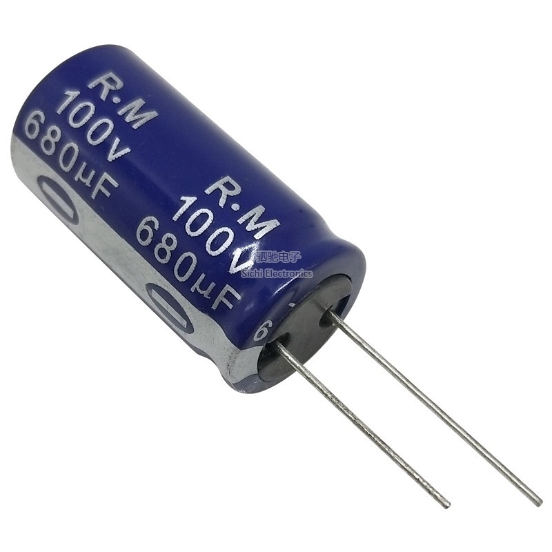 100V680UF Thương Hiệu Mới Chính Hãng 100V680 Tập 16 * 30MM Tụ Điện Phân In-Line 100V680UF