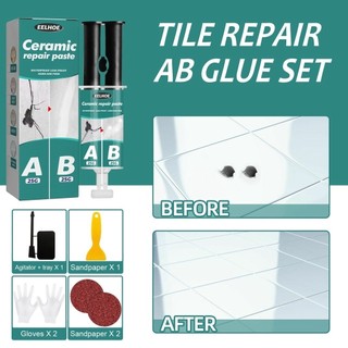 [COD] Bộ Sửa Chữa Vết Nứt Trên Gạch – Keo Dán Gạch Ma Thuật Nhanh Khô, Chống Ẩm, Dễ Thi Công