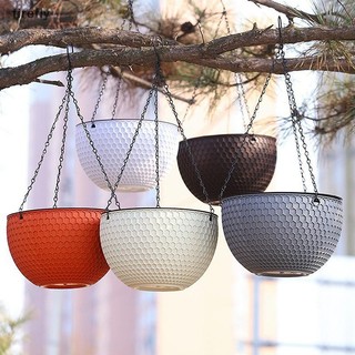 [Firefly] Giỏ nhựa mây có đường kính trên 16,5cm Chậu cây xanh Chậu Honeb [VN]