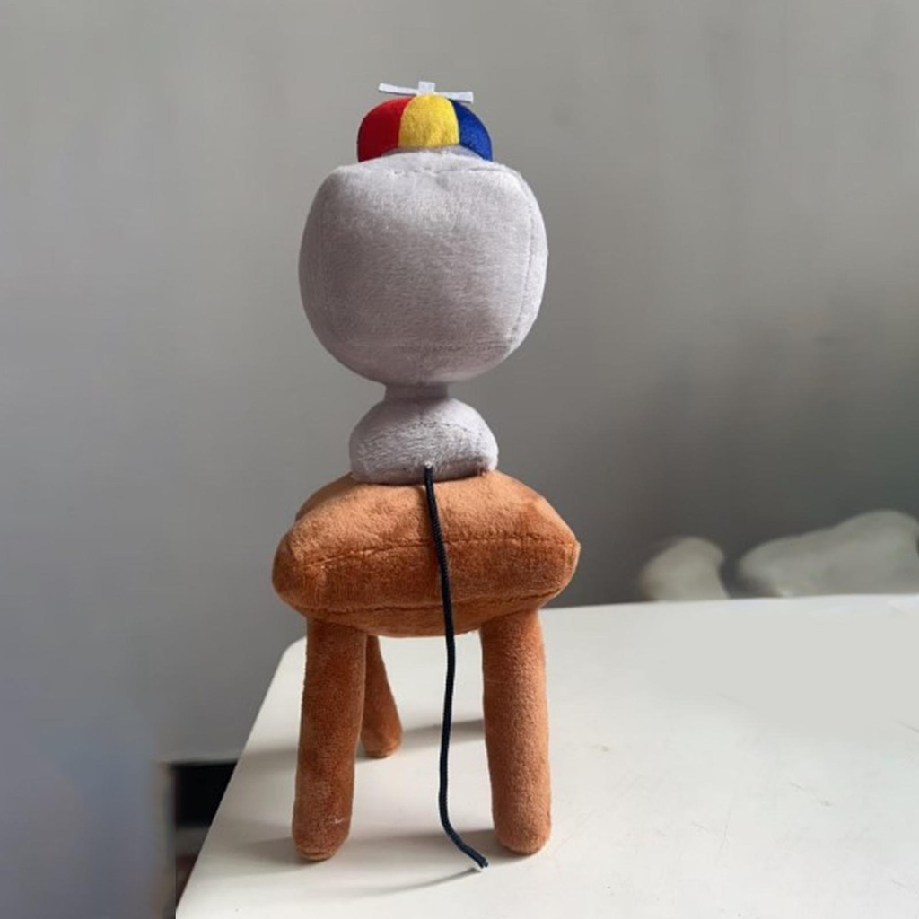 For sprunki tv person plush doll TV Man Stuffy 9.84 Inches TV Man Doll Toy Cute Rhythm Box Plush Huggable Music sonlekvn