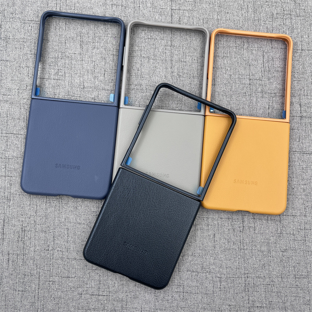Dành Cho Da Chính Hãng Dành Cho Samsung Z Flip 7 5G Slim Chống Sốc Ốp Lưng Cho Z Flip7 zflip7 5G Da Điện Thoại Di Động Vỏ