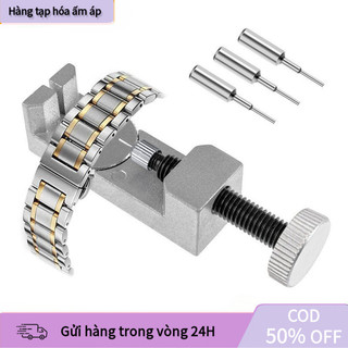 [COD] Dụng Cụ Cắt Mắt Dây Đồng Hồ + 3 Đầu Kim Thay Thế – Sửa Đồng Hồ Dễ Dàng