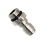 PWSEND 1 Bộ Khớp nối ống, Khớp nối ống đồng M14x1.5mm, Vòi phun bọt bền Chèn 1 / 4 M14 Đầu nối nhanh cho máy giặt áp suất cao