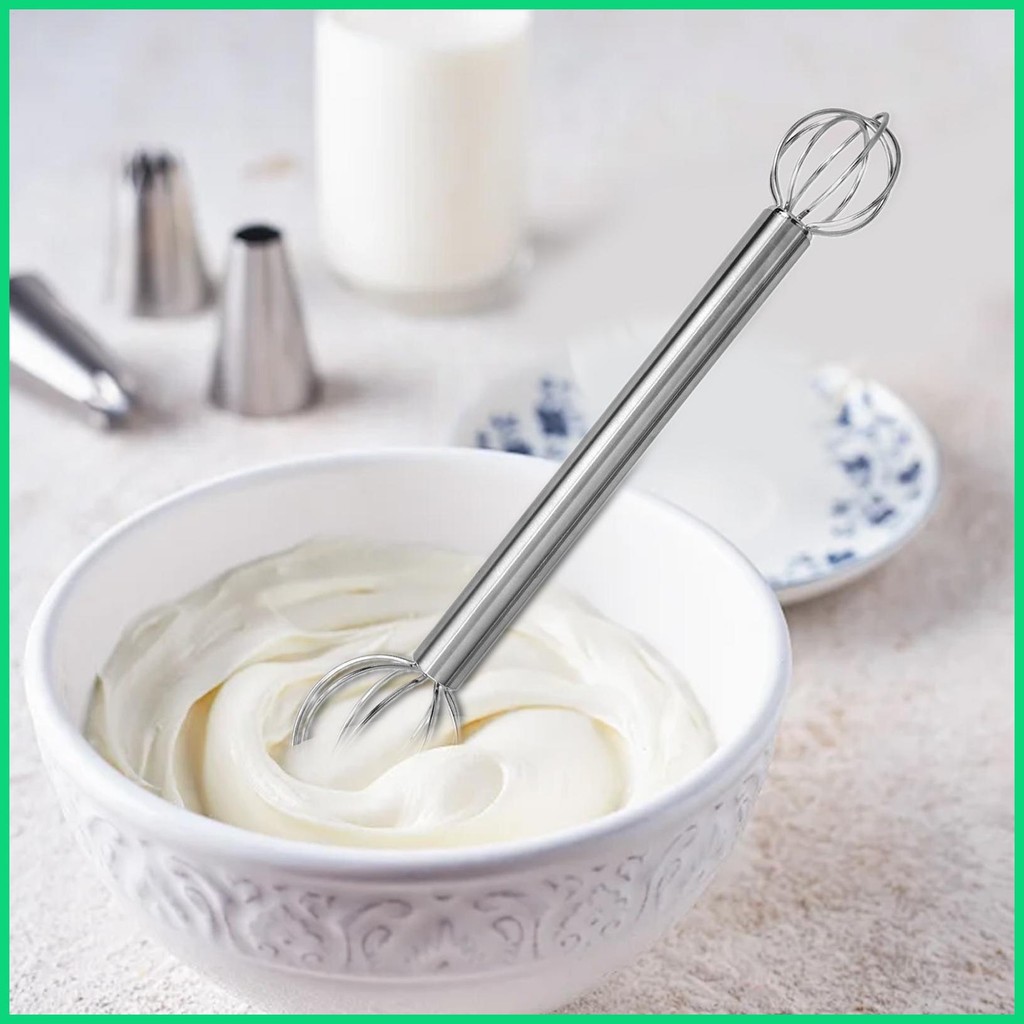 Máy khuấy Miso Thép không gỉ Hai đầu Miso Dán khuấy Máy xay sinh tố cấp thực phẩm Nhật Bản Máy đánh trứng cho máy đánh trứng jiwvn