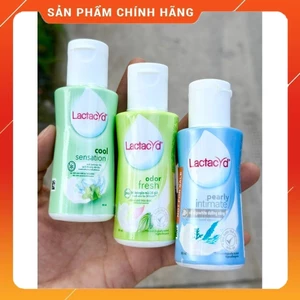 3 Chai Dung Dịch Vệ Sinh Lactacyd Odor Fresh Ngăn Mùi 24H 60ml - Hàng mini size
