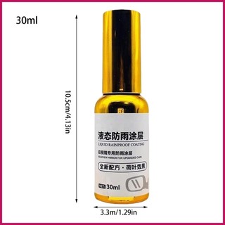 Gương chiếu hậu Lớp phủ chống mưa Kính làm sạch chống mưa 30ml Kính ô tô Chất phủ chống thấm nước cho chiếu hậu pomervn