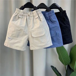 Quần Short Bé Trai Thể Thao Quần Crop Mỏng Trẻ Em Quần Cotton Rời Cho Bé