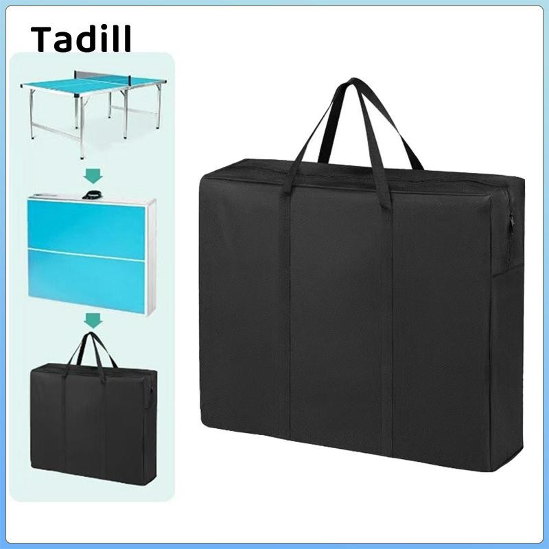 Bàn bóng bàn gấp gọn kèm túi bảo quản chống thấm nước, kích thước 37"D x 5"W x 37"H, dễ dàng di chuyển