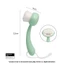 Bàn chải tẩy tế bào chết da mặt FAVORITEGOODS​​, Máy làm sạch lỗ chân lông​​ Bàn chải rửa mặt làm sạch sâu, ​​Dụng cụ Massage chăm sóc da mặt mụn đầu đen nhẹ nhàng​​ ​​Làm sạch sâu​​