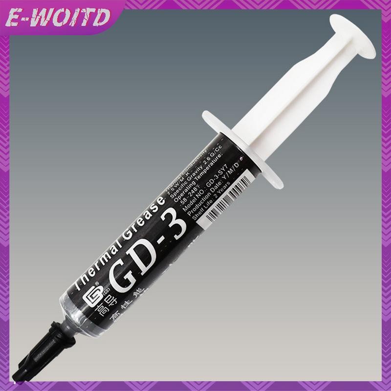 E-WOITD 1 Cái 7.5 W / MK 3 / 7 / 15 / 30g GD-3 Dán Nhiệt Mỡ Dẫn Điện Dán Cho Game PC CPU GPU Làm Mát SY7 E-WOITD