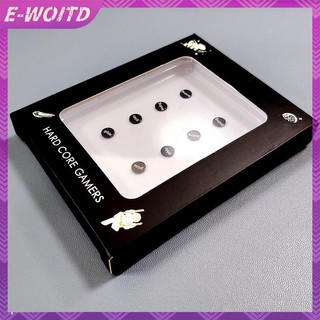E-WOITD 1 Gói Kính DIY Đa Năng Chấm Chuột Miếng Lót Chân Miếng Dán Cho Chuột Chơi Game Miếng Lót Chống Trơn Trượt HNVN