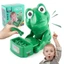QEARY Ngón Tay Cắn Trò Chơi Đáng Sợ, Điện Đa Năng Trộm Côn Trùng Ếch Cắn Đồ Chơi Prank, Tiện Ích Prank Trang Trí Thủ Công Mô Phỏng Nhựa Ếch Board Trò Chơi Halloween